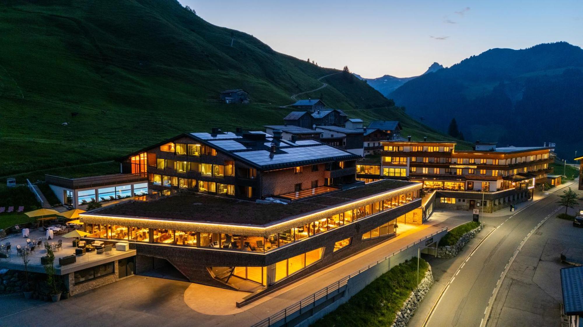 Alpenresort Walsertal Дамулс Екстериор снимка