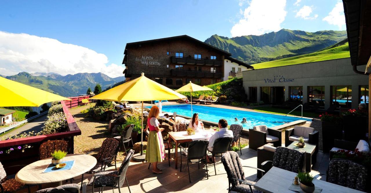 Alpenresort Walsertal Дамулс Екстериор снимка